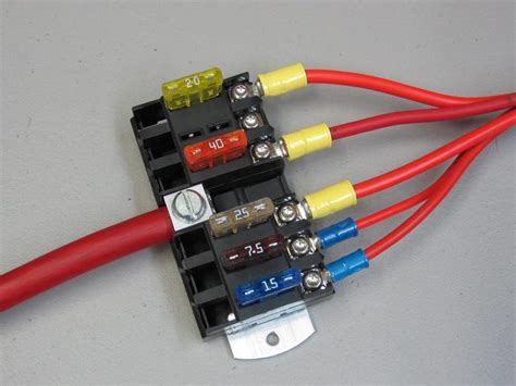 power distribution box diy|12v power splitter block.